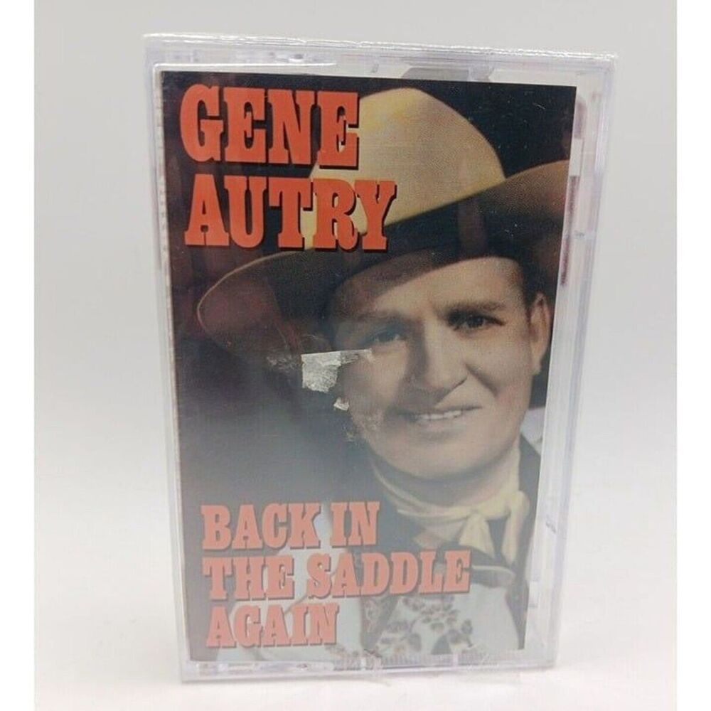 Back in the Saddle Again by Gene Autry (Cassette, Dec-1995 Sony Music